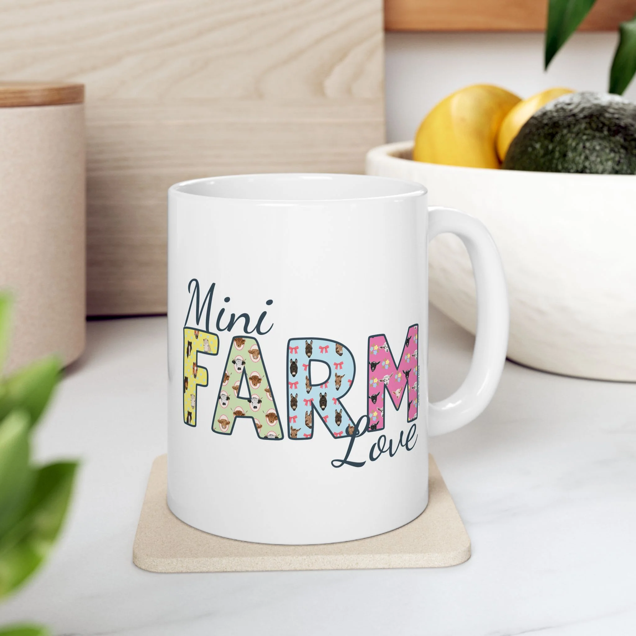 Mini Farm Love Mugs by Katie Van Slyke™ - Image 5