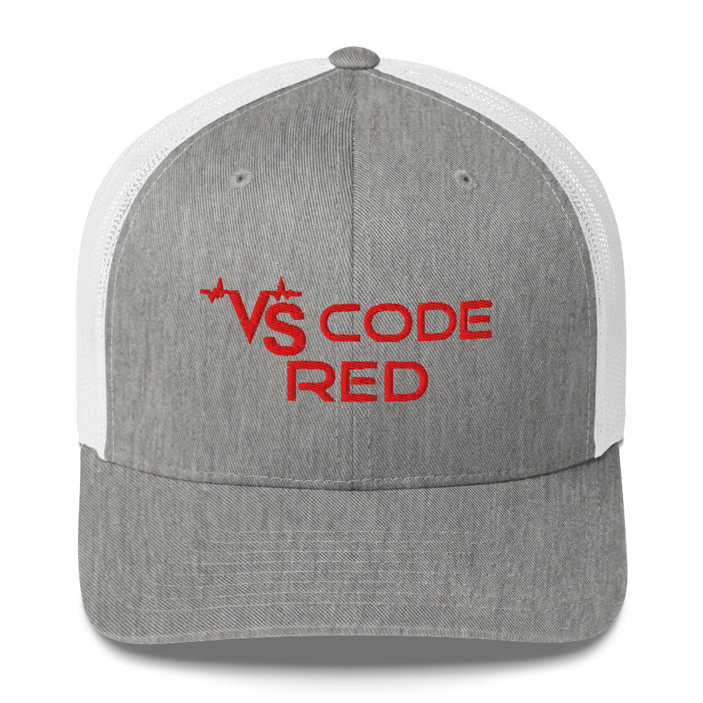 VS Code Red Trucker Cap by Katie Van Slyke™ - Image 5